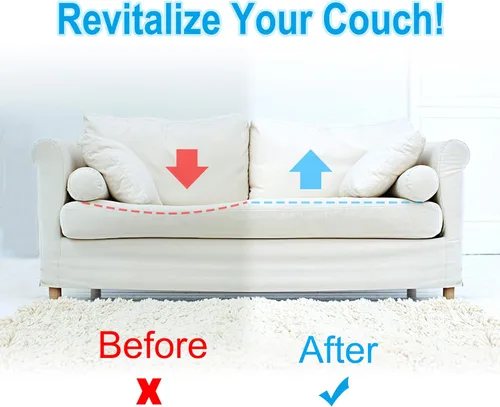 Vista 3 de moonoom Cojín de espuma de 20 x 20 pulgadas para sofá, soporte de hundimiento para sofá de sala de estar, repuesto de reparación de hundimiento