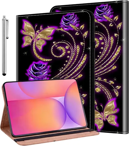 Vista 15 de ALILANG Case for Samsung Galaxy Tab S9 FE+ / S9 FE Plus 12.4-Inch Tablet, Lightweight Folio Shockproof Folding Stand Protector Cover for Galaxy Tab