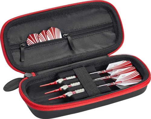 Vista 17 de Casemaster Warden - Estuche para dardos de acero y punta suave, con una carcasa exterior de espuma EVA resistente para máxima dureza y durabilidad