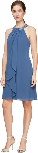 Vista 10 de S.L. Fashions Vestido tubo halter joya para mujer (Petite y Regular)