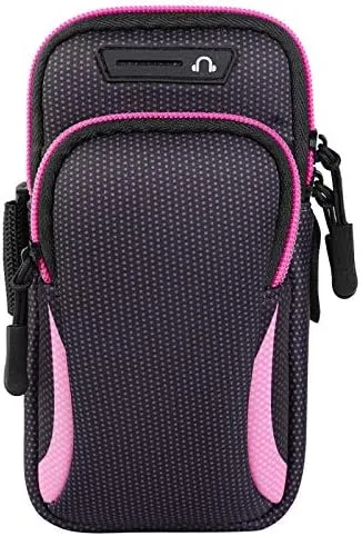 Vista 9 de Brazalete deportivo para correr, soporte para teléfono celular, bolsa para iPhone 15, 14, 13, 12 Pro Max, Samsung Galaxy S24 S23 S22 S21 Ultra Plus