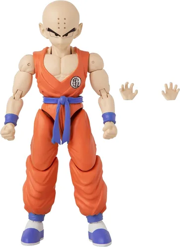 Vista 2 de Dragon Ball Super - Dragon Stars - Krillin, figura de acción de 6.5 pulgadas