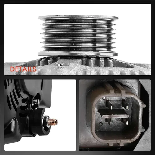 Vista 3 de A-Premium Alternador compatible con Honda CR-V CRV 2007-2009, Civic 2006-2010, Accord 2003-2007, Element 2003-2009 y Acura CSX 2006-2008, TSX