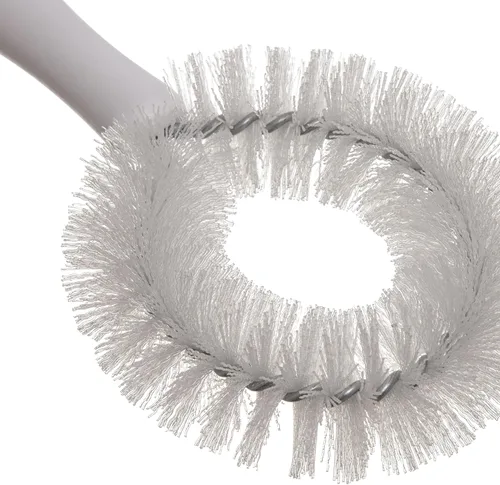 Vista 2 de SPARTA 4016402 Cepillo curvado de plástico, cepillo vegetal con cerdas rígidas para cocinas comerciales, 8.75 pulgadas, blanco