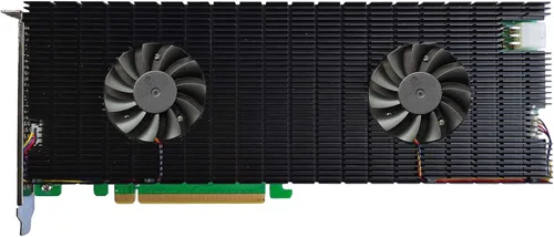 Vista 10 de HighPoint HBA M.2 Rocket 1104 PCIe Gen3 NVMe HBA de 4 puertos para sistemas Windows, Mac, Linux y VMWare.