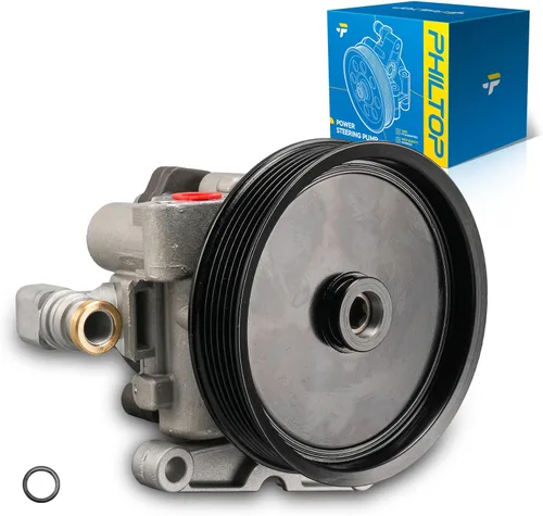 Vista 47 de PHILTOP Bomba de dirección asistida 21-5260 OE apta para Elantra 2001-2005, Tiburon 2003-2008, bomba de asistencia de dirección 571002D100