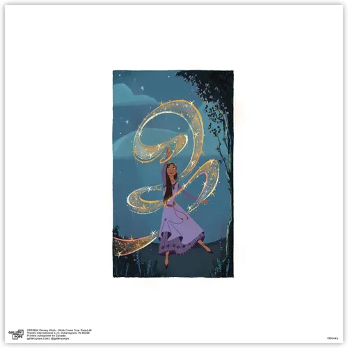 Vista 9 de Trends International Gallery Pops Disney Wish - Wish Come True Panel #6 - Póster de pared, 12.00 x 12.00 pulgadas, versión de marco negro