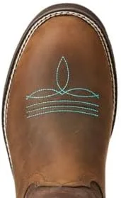 Vista 5 de Ariat Delilah - Botas occidentales de punta redonda - Botas de cuero a media pantorrilla para mujer