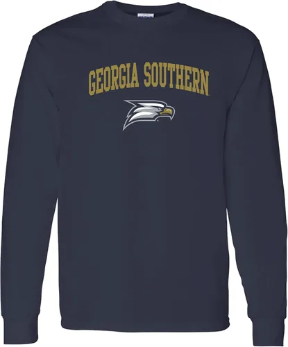 Vista 183 de NCAA oficial de College – University Team Color Arco Logo Manga Larga