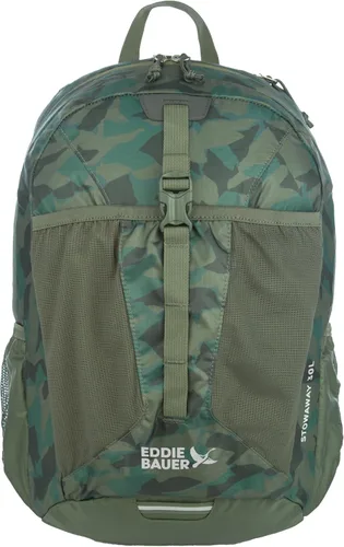 Vista 24 de Eddie Bauer Stowaway Mochila plegable Viajes Al aire libre Ligero Plegable Duradero Poliéster Ripstop 30L - Granate