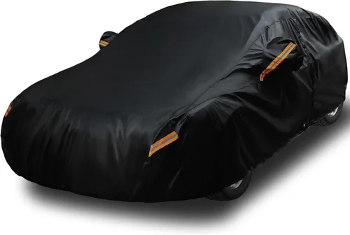 Vista 20 de EzyShade - Funda de 10 capas para auto, sedán y hatchback, impermeable, para todo tipo de clima y exterior, consulta la tabla de tamaños para un