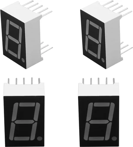 Vista 13 de Othmro 5pcs ánodo común pantalla LED tubo digital 3 bits 7 segmento negro 11pin con una buena salida de luz uniforme