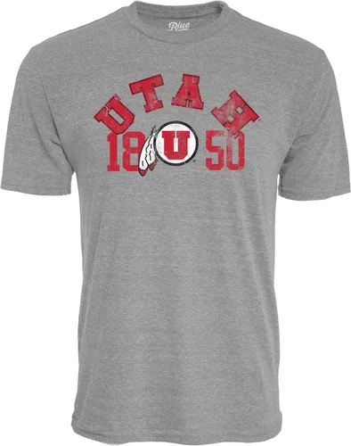 Vista 7 de Blue 84 NCAA - Camiseta para hombre, color gris jaspeado de triple mezcla
