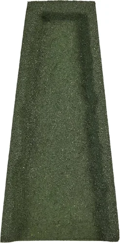 Vista 6 de Rubberific Bloque de salpicaduras de goma de alta calidad, protector de lluvia, extensor de drenaje con textura de piedra (gris)