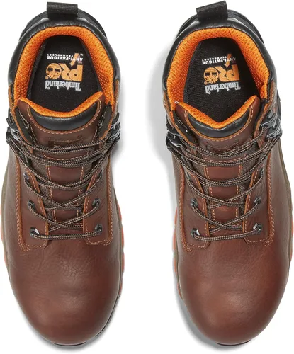 Vista 4 de Timberland PRO Men's Hypercharge 6 Inch Composite Safety Toe Waterproof Industrial Work Boot