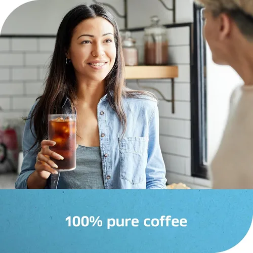 Vista 5 de NESCAFÉ Ice Roast, Café instantáneo helado, 2 frascos (170 g cada uno)