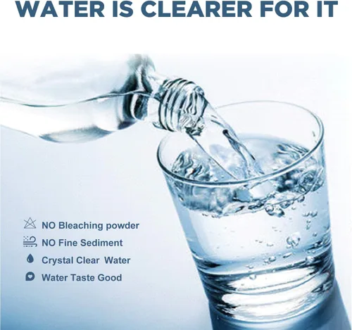 Vista 6 de Membrane Solutions Cartucho de polipropileno para sedimentos de 5 micrones, 2.5 pulgadas de diámetro exterior x 20 pulgadas de longitud