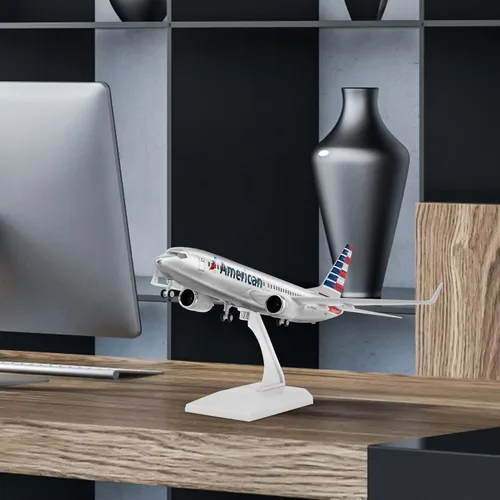 Vista 5 de 1:130 Modelo Americano Modelo Avión Aleación Diecast Planes para Colección, Cumpleaños o Regalo de Negocios