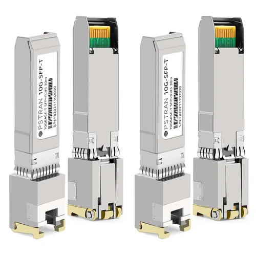 Vista 15 de 10GBASE-LR SFP+ Módulo Transceptor Óptico, 1310nm, 6.2 mi, DDM, Duplex LC SMF, 10 unidades, Gris, Sólido