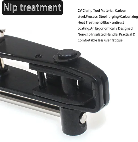 Vista 7 de Alicates de Abrazadera de Funda CV de 22 Piezas Kit de Herramientas de Abrazadera de Funda CV Compatible con Automóviles UTV ATV para Mantenimiento