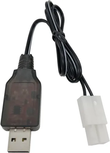 Vista 3 de Charger Replacement for Nerf Rival - 9.6V Tamiya Connector RC Car Airsoft NiCd Battery Charging Cable, 2 pcs
