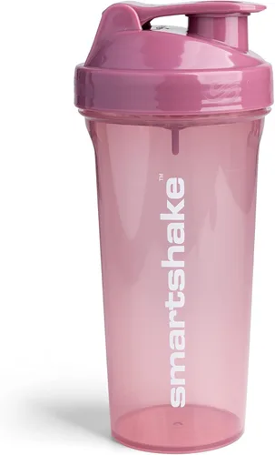 Vista 8 de Smartshake Botella mezcladora de proteínas de plástico de 27.1 fl oz 27 oz – Tapa de rosca a prueba de fugas – Sin BPA – Unisex (negro, brillante)