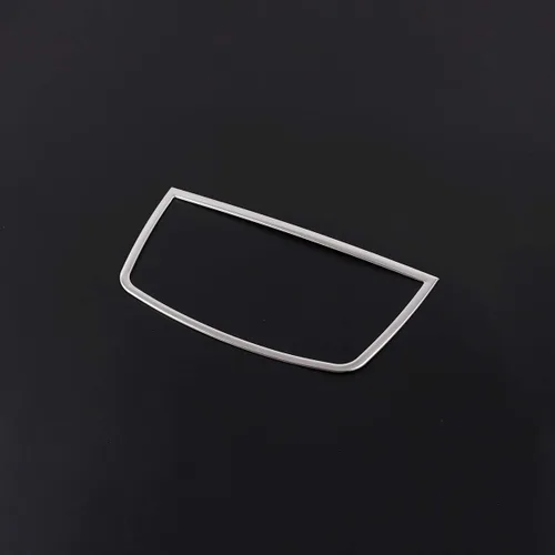 Vista 2 de YIWANG Adhesivos de acero inoxidable para marco de altavoz para BMW X5 E70 X6 E71 2008-2013 Accesorios para automóviles