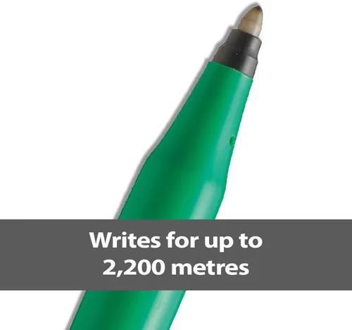 Vista 6 de Pentel, Punta R50-A de 0.016 in, tinta negra a base de agua, 1 paquete de 12 bolígrafos