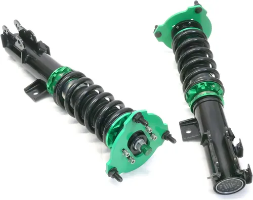 Vista 3 de Rev9 R9-HS2-119_2 Kit de bajada Hyper-Street II, ajuste de amortiguación 32, compatible con Kia Forte Koup (YD) 2014-17