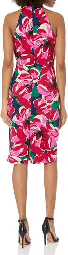 Vista 2 de Trina Turk Women's Floral Printed Ponte Midi Dress
