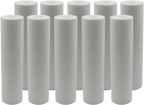 American Water Solutions - Paquete de 10 filtros de sedimentos de polipropileno compatibles con GE GXWH20S, cartucho universal de 10 pulgadas de 5