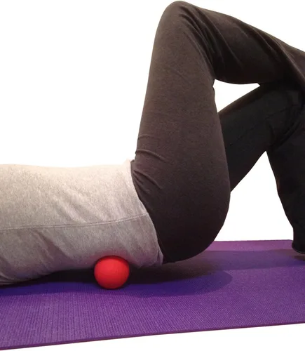 Bolas de Lacrosse para masaje Kieba para la liberación miofacial. Terapia del punto disparador, nudos del músculo y terapia del yoga. Conjunto de 2