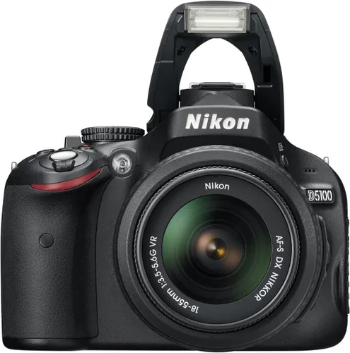 Vista 8 de Nikon D5100 cámara réflex digital de 16.2 megapixeles y lente VR de 18-55 mm