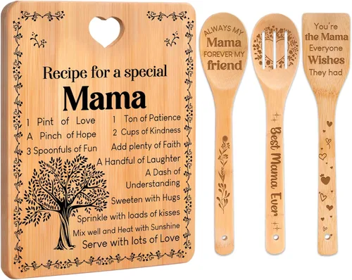 Vista 35 de Regalos de cumpleaños número 30 para mujeres – Regalos de cumpleaños número 30 para hombres, tabla de cortar, hecha de bambú grabada "Year 1995 News