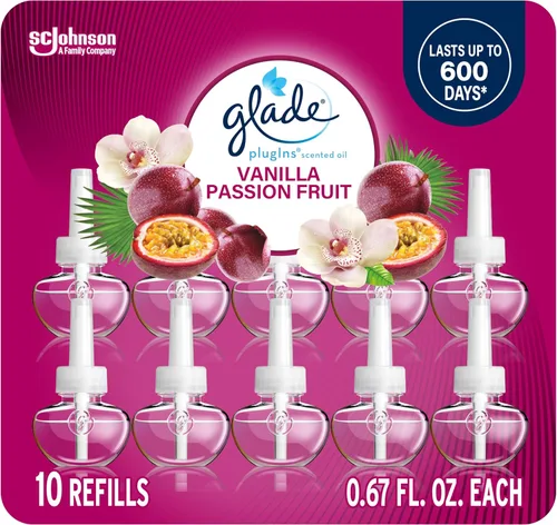 Vista 22 de Glade PlugIns - Recambios de ambientador, aceites perfumados y esenciales para el hogar y el baño, Aqua Waves, 6.7 onzas líquidas, 10