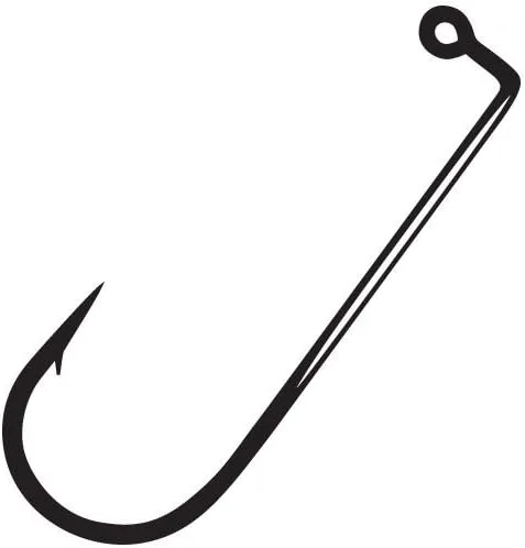 Vista 2 de Gamakatsu - Gancho de alambre pesado de 90 grados (25 unidades, color negro, 30)