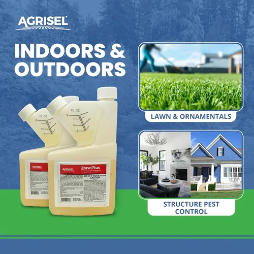 Vista 3 de Agrisel Zone Plus - Control de insectos y plagas, amplio espectro, para interiores y exteriores, eficaz contra 100 plagas, ecológico, paquete de 3