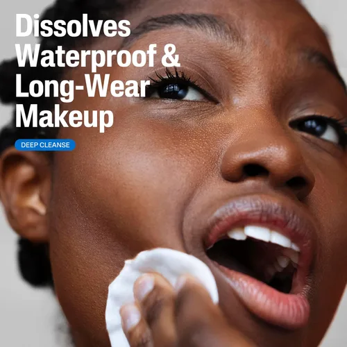 Vista 3 de Desmaquillador suave resistente al agua, 6.0 onzas líquidas, de la marca Cetaphil