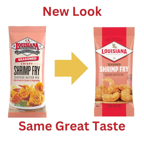 Vista 4 de Louisiana Fish Fry Products Mezcla variada de papas fritas sazonadas, 2 de cada sabor, paquete de 6, sabor sureño para cualquier plato