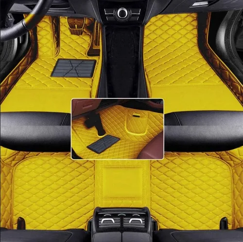 Vista 18 de Alfombrillas de cuero para auto personalizadas de ajuste completo - Mejora el interior de tu auto con forros específicos para vehículos - Perfectas