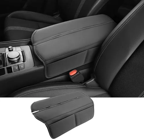 Vista 8 de Funda de consola central CX-5 2017-2025 para Mazda CX-5, impermeable y de cuero acolchado 2025 CX5 2025 2023 2024 2025 Accesorios