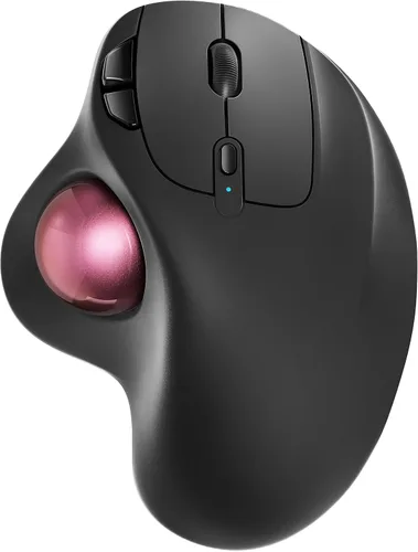 Vista 12 de Nulea M501 Ratón Trackball Inalámbrico, Ergonómico Recargable, Control Fácil con el Pulgar, Seguimiento Preciso y Suave, Conexión de 3 Dispositivos