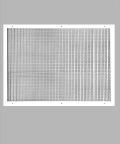Vista 8 de HVAC Premium Rejilla de aire de retorno Eggcrate con núcleo cúbico de 6 x 6 pulgadas, aluminio a prueba de óxido, cubierta de conducto