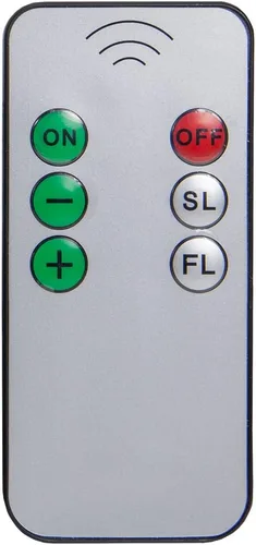 Vista 3 de Wintergreen Lighting Juego de 10 velas LED eléctricas sin llama, luces de árbol de Navidad con clip, funciona con pilas, control remoto, regulable