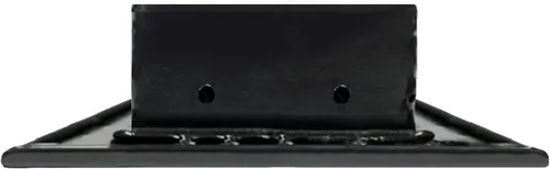 Vista 3 de BUILDMART - Cubierta de ventilación de CA moderna de 20x4 - Ventilación de aire negra decorativa - Difusor de ranura lineal estándar - Rejilla