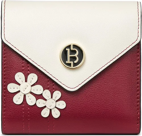 BOSTANTEN - Billeteras de piel para mujer con bloqueo RFID con cremallera y bolsillo billetera pequeña de dos cuerpos con tarjetero
