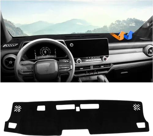 Vista 20 de Autorder Cubierta de Alfombrilla del Tablero para Chevy Silverado Sierra 2007-2013, Chevy Tahoe Suburban Denali Avalanche y GMC Yukon/XL 2007-2014