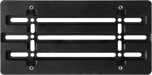 Vista 9 de Soporte de Placa de Licencia para Parachoques Delantero, Juego de Soporte de Placa con 6 Tornillos Únicos y Juego de Llaves, Kit de Montaje de Placa