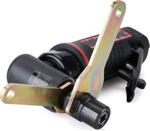 Vista 6 de AEROPRO HERRAMIENTAS 1/4-pulgadas Amoladora de ángulo de pistola de agarre de aire AP17315 con colector de 1/4, 20000 RPM