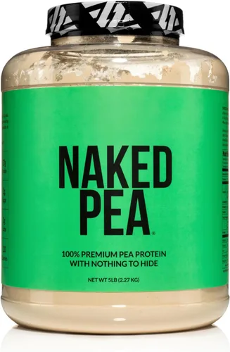 Vista 20 de NAKED Pea - Proteína de Doble Chocolate de Granjas de EE. UU. y Canadá, Cacao Orgánico, Azúcar de Coco Orgánico - Sin OMG, Sin Soja y Sin Gluten